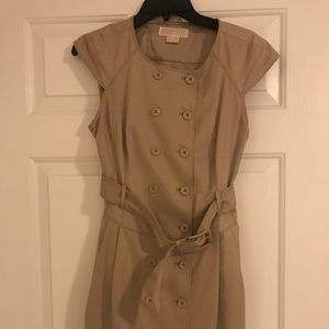 Trench coat dress
